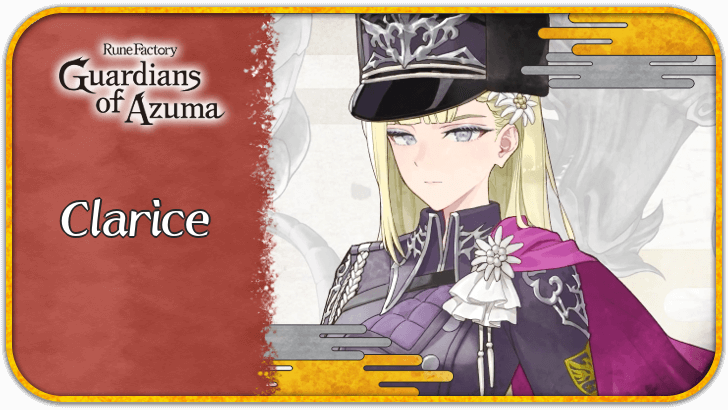 Rune Factory Guardians of Azuma Clarice