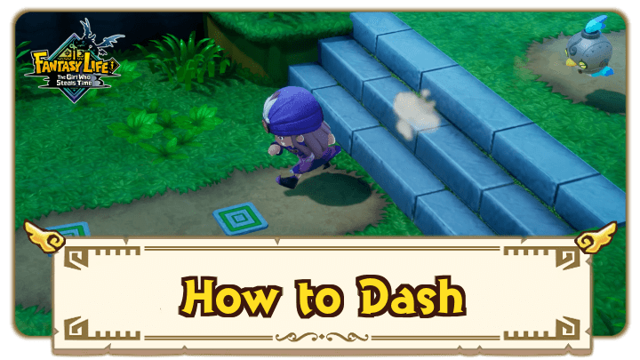 FANTASY LIFE i - How to Dash