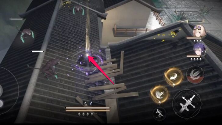 Move Northwest and Take Out Enemies