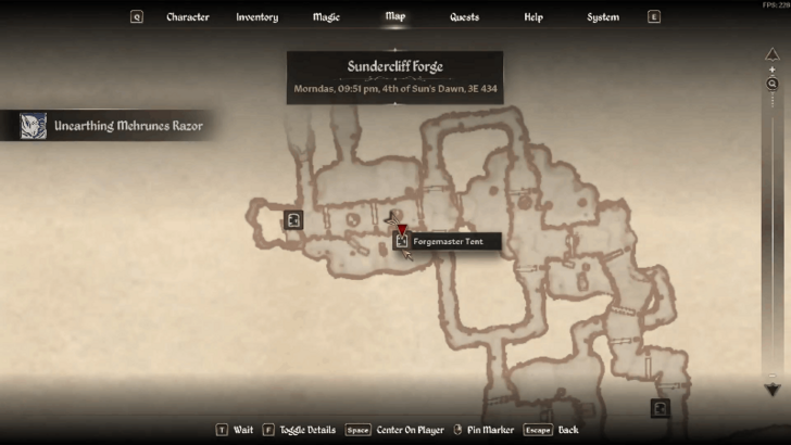 Forgemaster Tent Map