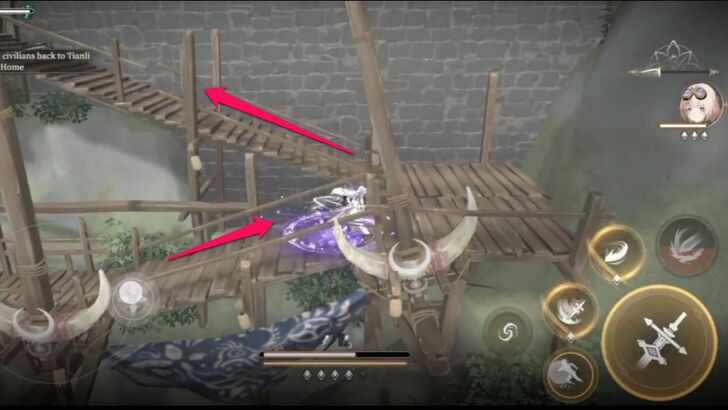 Climb the Wooden Stairs