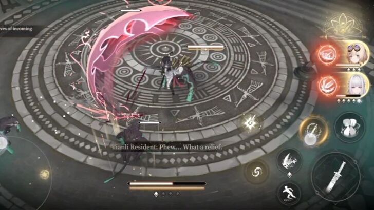 Li Chi Fights Waves of Enemies