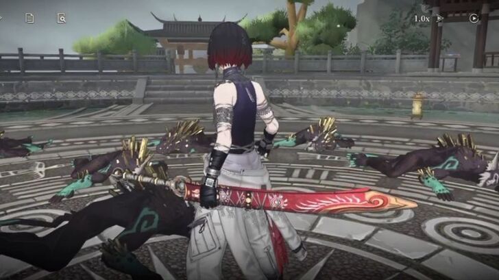 Li Chi Finishes Off Enemies