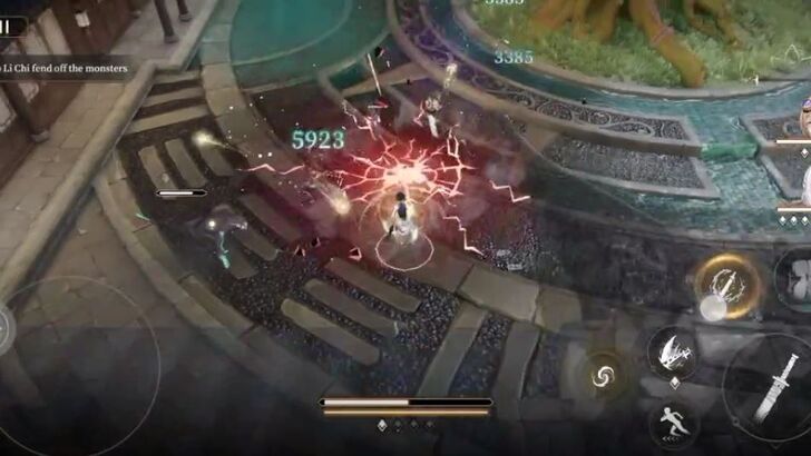 Li Chi Fights Enemies