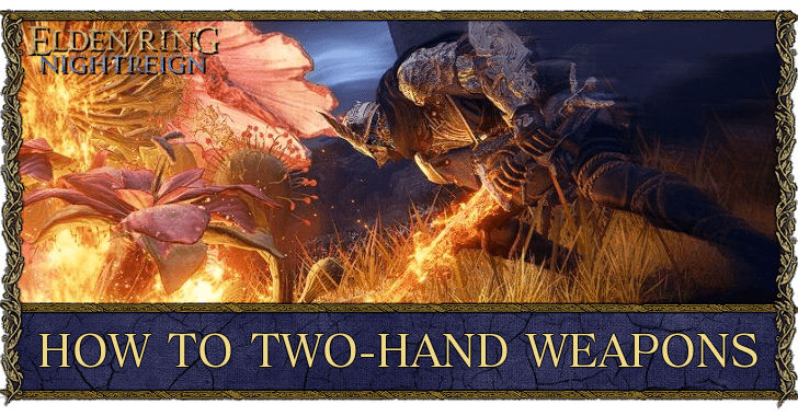 Elden Ring Nightreign How to Two-Hand Weapons