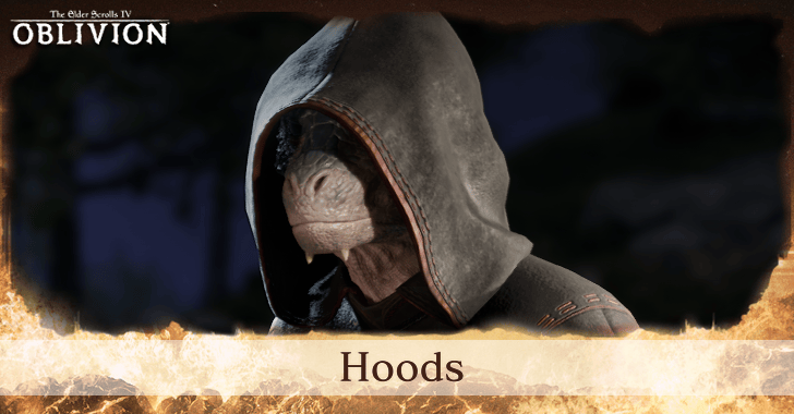 The Elder Scrolls IV Oblivion - List of All Hoods