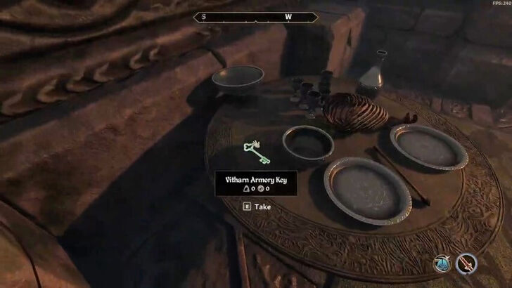 TES IV Oblivion Vitharn Armory Key
