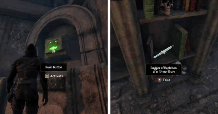 TES IV Oblivion Dagger of Depletion
