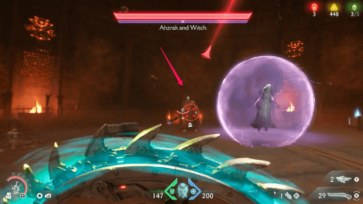 Attack the unshielded enemy