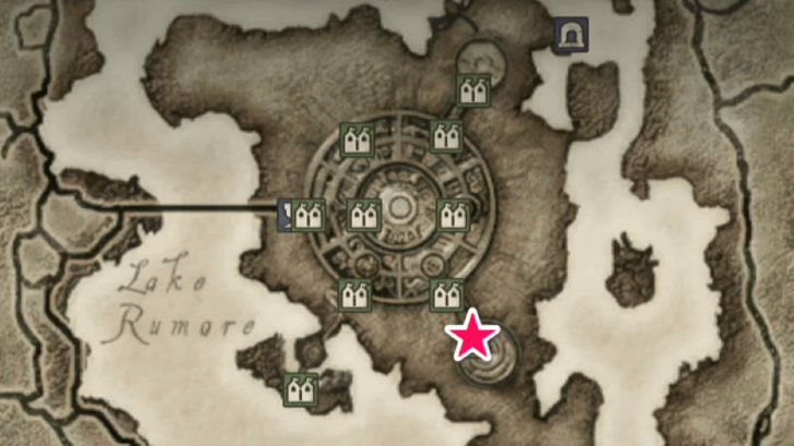 Repairing the Orrery Starting Location Map