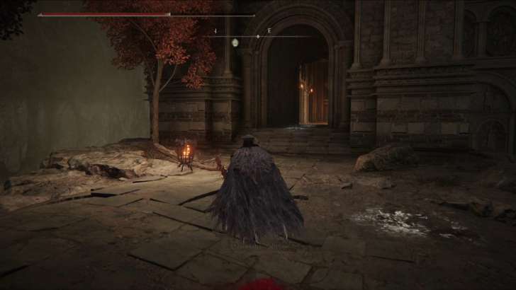 Enter the Building and ride the lift