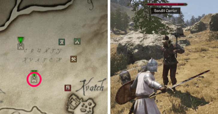 TES IV Oblivion Bodean Camp Location