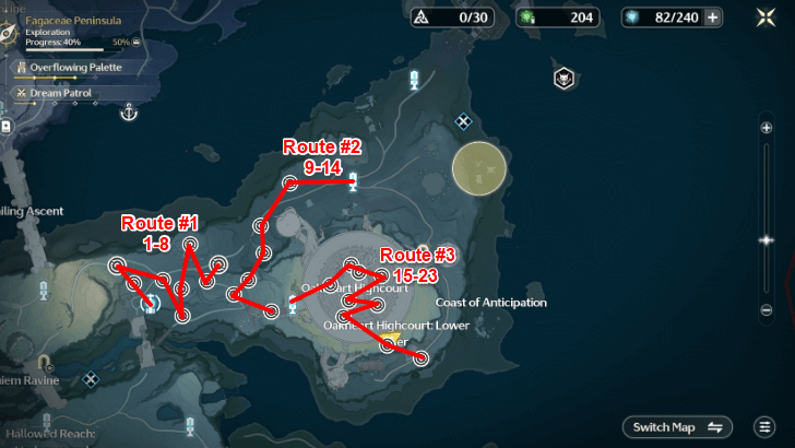 Tidebreaking Courage - Fagaceae Peninsula