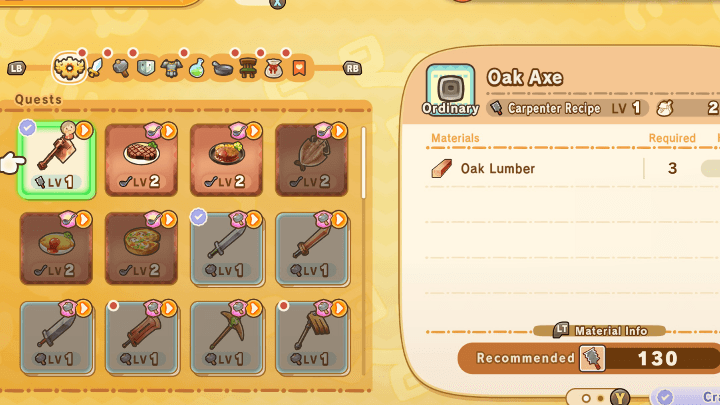 FANTASY LIFE i - Recipes Unlock.png