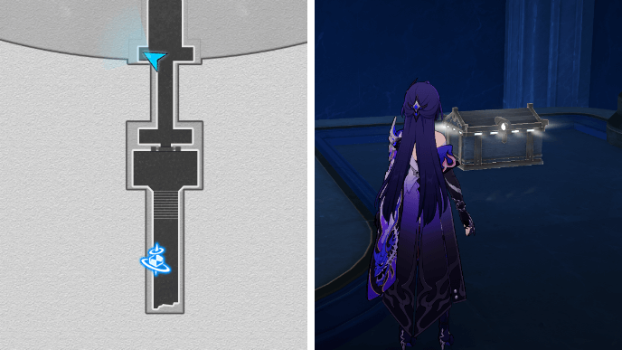 HSR Fortress of Dome Eye of Twilight Chest 2 Location