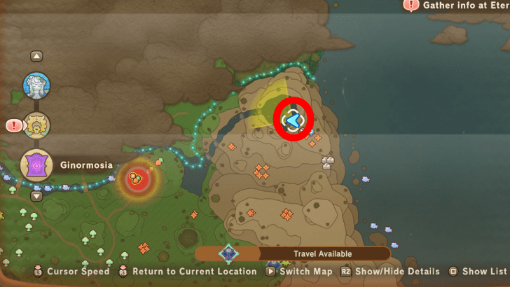 Viridia Plateau Leafe 6 map location