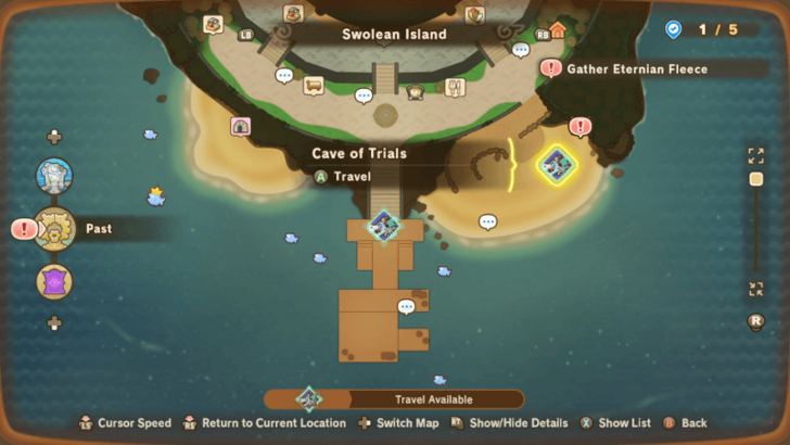 Eternian Fleece Location