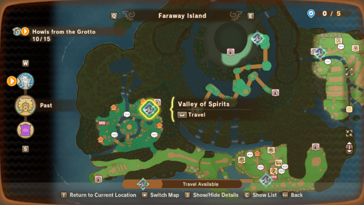 Eternian Log Location