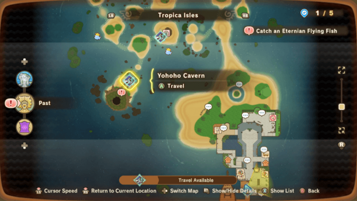 Eternian Flying Fish Location