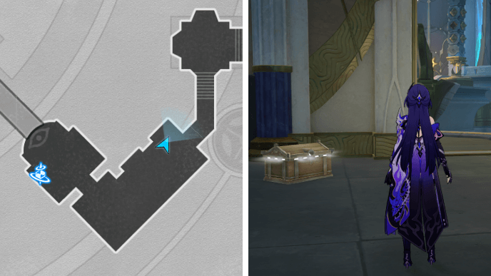 HSR Fortress of Dome Eye of Twilight Chest 15 Location