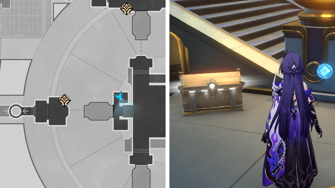 HSR Fortress of Dome Eye of Twilight Chest 16 Location