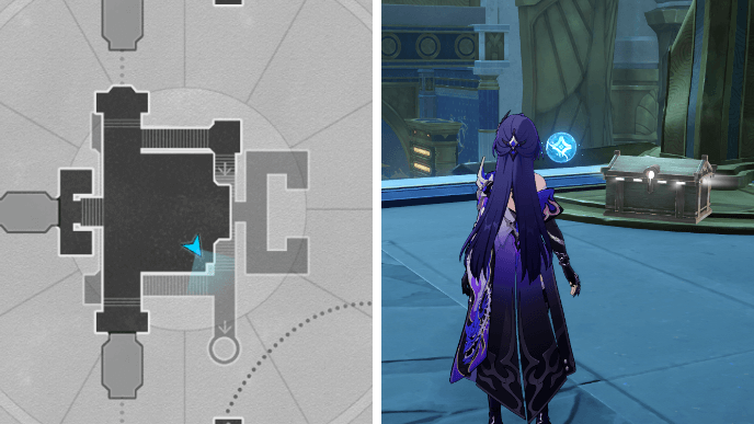 HSR Fortress of Dome Eye of Twilight Chest 17 Location