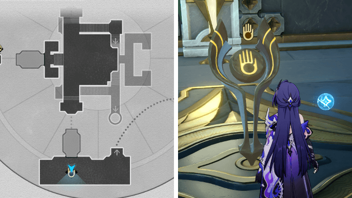 HSR Fortress of Dome Eye of Twilight Chest 18 Location