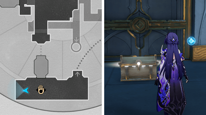 HSR Fortress of Dome Eye of Twilight Chest 19 Location