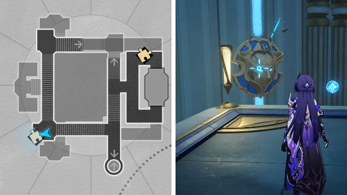 HSR Fortress of Dome Eye of Twilight Chest 21 Location