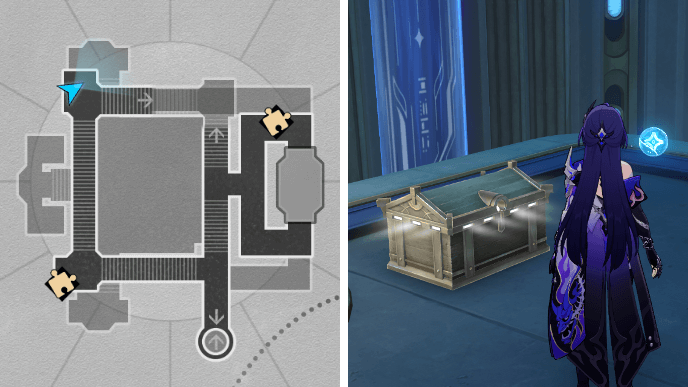 HSR Fortress of Dome Eye of Twilight Chest 22 Location