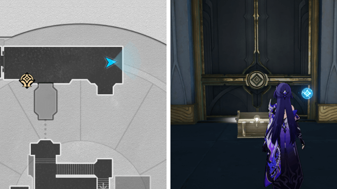 HSR Fortress of Dome Eye of Twilight Chest 26 Location