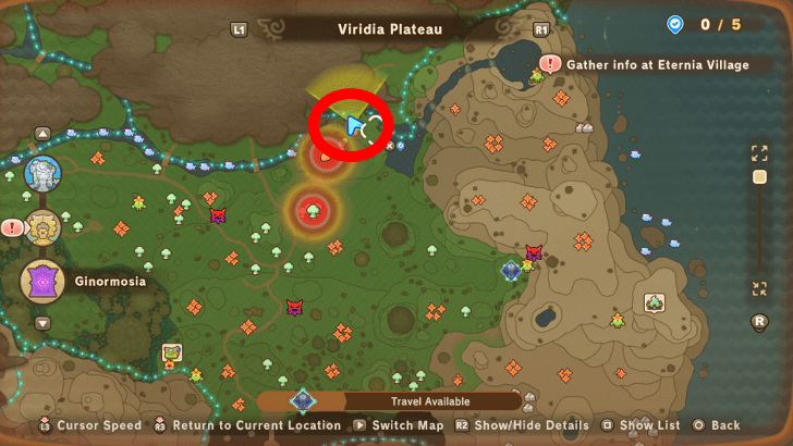 Hoe of Time Recipe map location