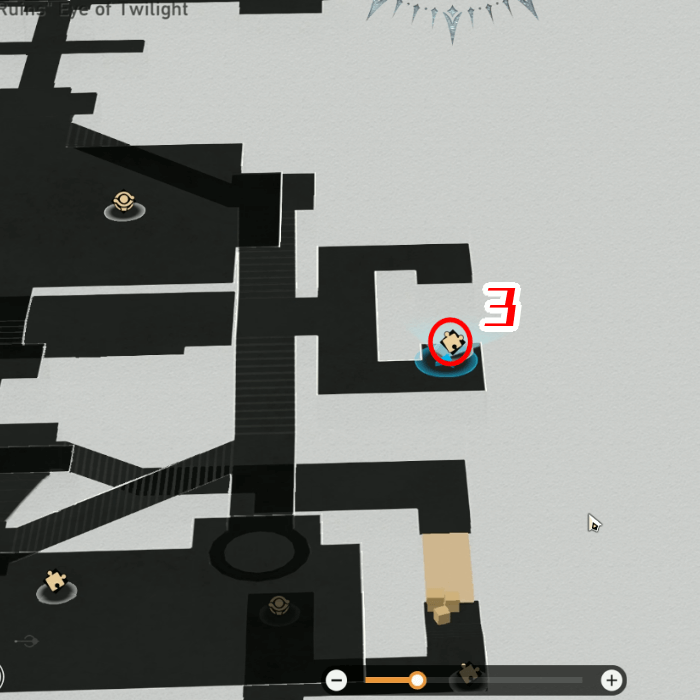 HSR Golden Scapegoat - Cloudedge Bastion Ruins Eye of Twilight F3 East