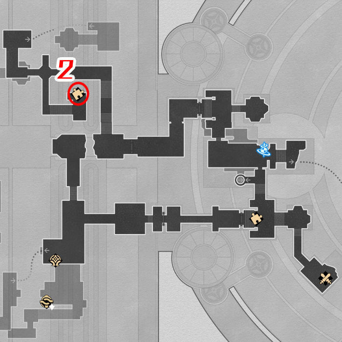HSR Golden Scapegoat - Cloudedge Bastion Ruins Eye of Twilight F4 West