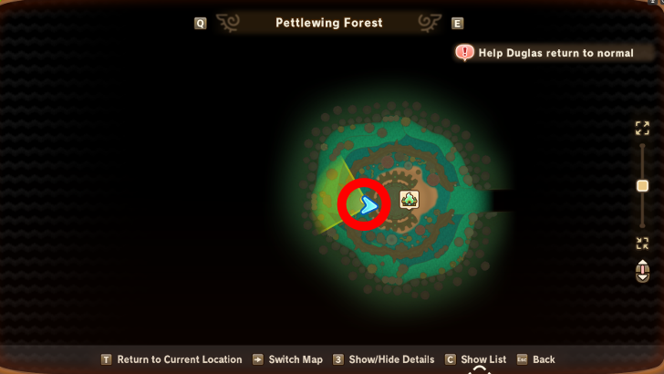 Axe of Time Recipe map location