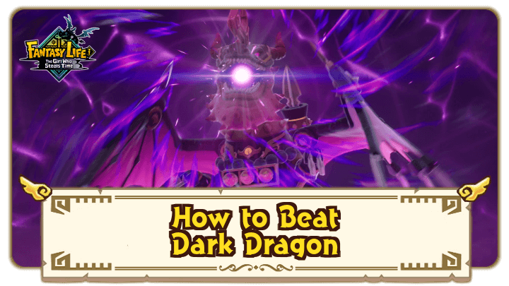 FANTASY LIFE i - Dark Dragon Boss