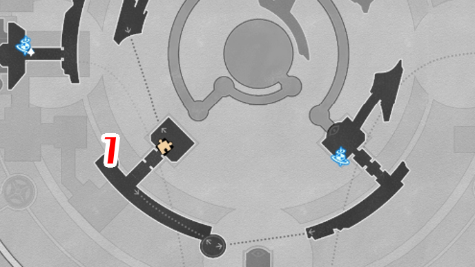 Honkai Star Rail - Prophecy Tablet Locations Cloudedge Bastion Ruins Eye of Twilight - F2