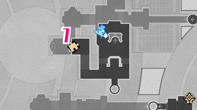 Honkai Star Rail - Prophecy Tablet Locations Fortress of Dome Eye of Twilight F1