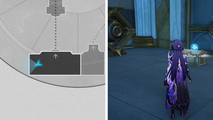 HSR Fortress of Dome Eye of Twilight Chest 27 Location