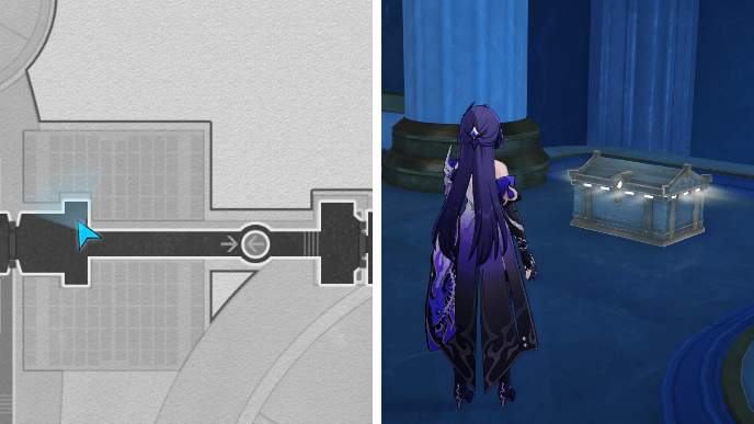 HSR Fortress of Dome Eye of Twilight Chest 29 Location