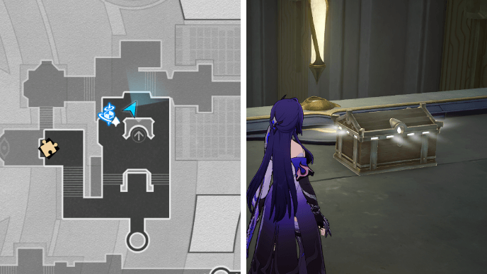 HSR Fortress of Dome Eye of Twilight Chest 31 Location