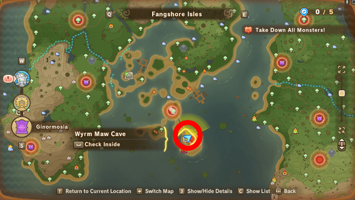 Rod of Time Recipe map location