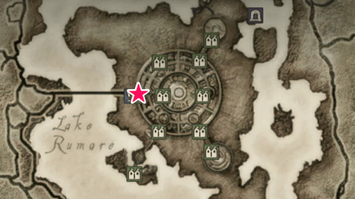 Secrets of the Ayleids Starting Location Map