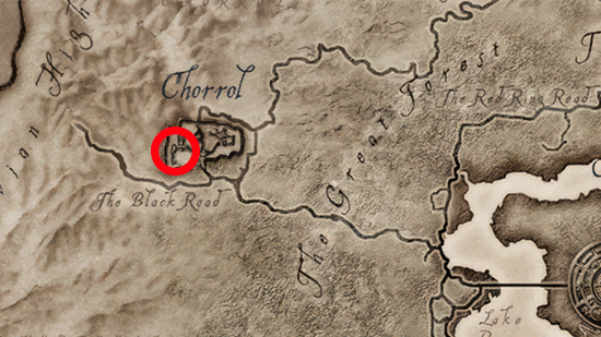 Bittneld and Emfrid Starting Location Map