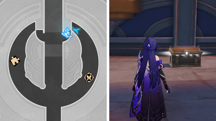 HSR Lightless Chapel Dawncloud Chest 13 Location