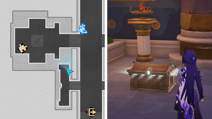 HSR Lightless Chapel Dawncloud Chest 18 Location