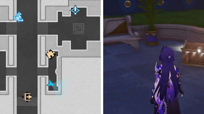 HSR Lightless Chapel Dawncloud Chest 19 Location