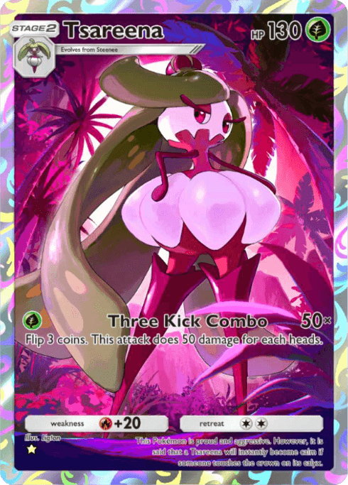 Pokemon TCG Pocket - A3 158 Tsareena