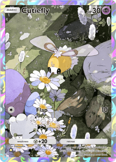 Pokemon TCG Pocket - A3 167 Cutiefly