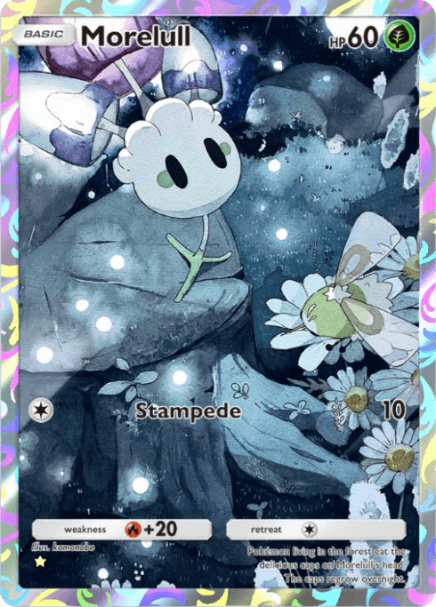 Pokemon TCG Pocket - A3 157 Morelull